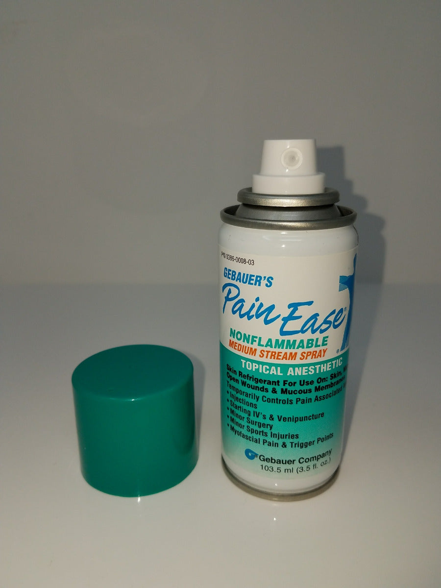 Pain Ease Gebauer's Medium Stream Spray 103.5 ml 3.5 oz Topical Anesthetic