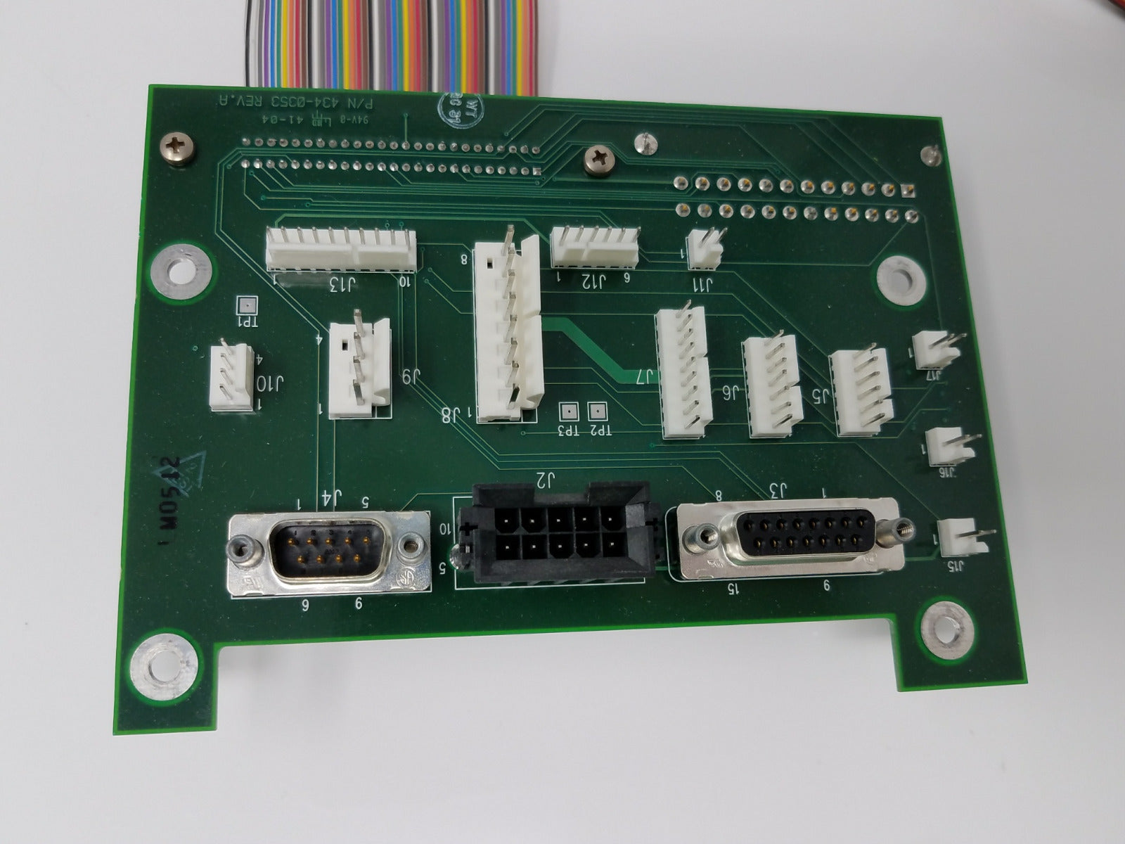 Conbio Cynosure Medlite C6 Interconnect Board Back Plane PCB 656-0550 Parts Only ** AS IS **