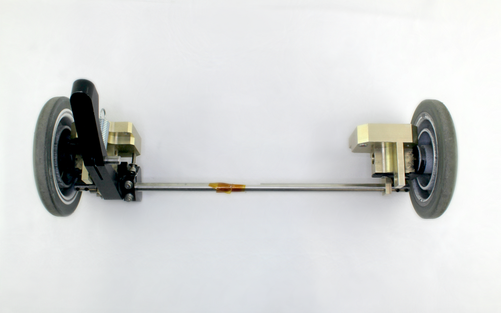 2008 Lumenis Aluma RF Rear Wheels With Axel and Foot Stop Locking System