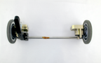 2008 Lumenis Aluma RF Rear Wheels With Axel and Foot Stop Locking System