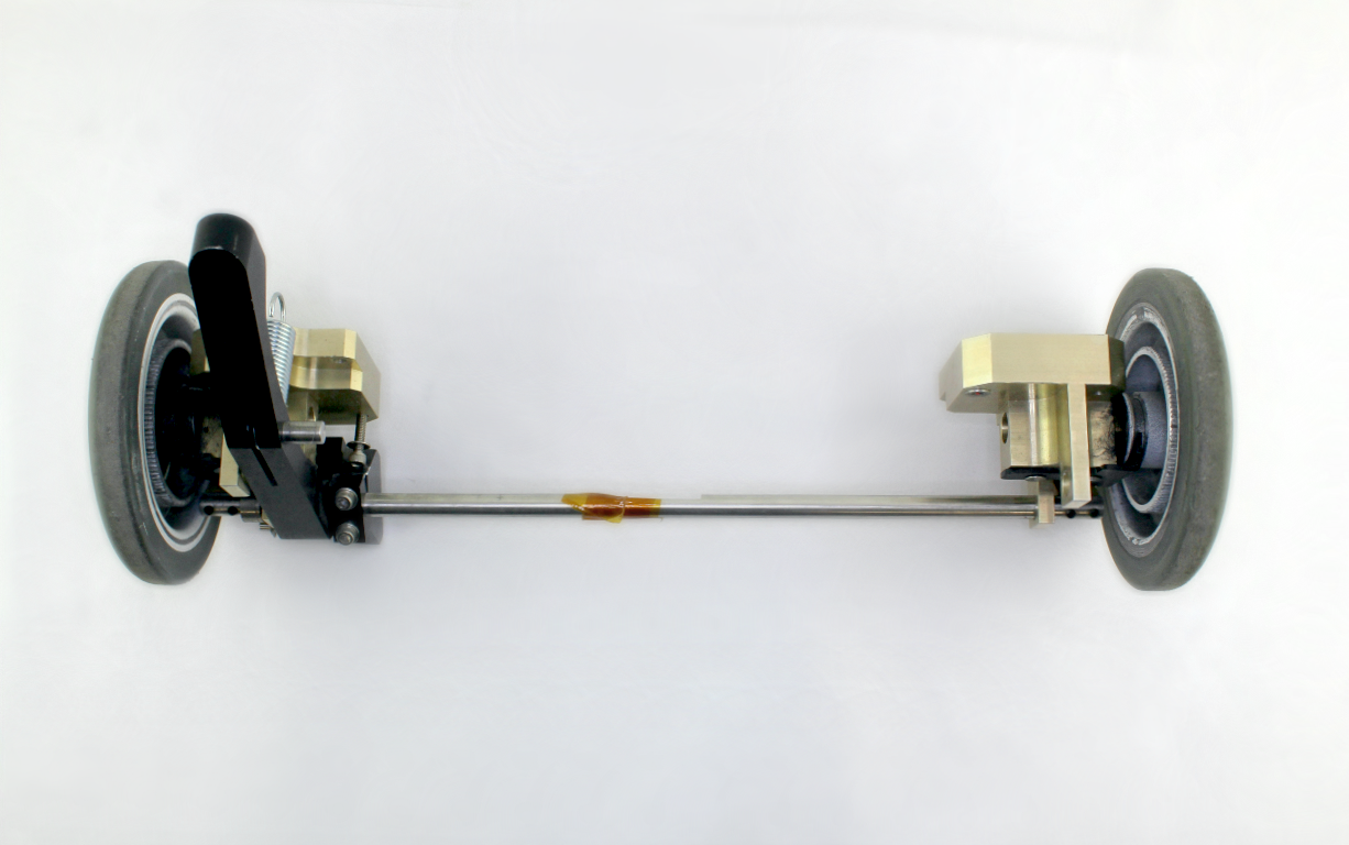 2008 Lumenis Aluma RF Rear Wheels With Axel and Foot Stop Locking System