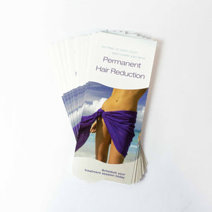 Palomar Laser Hair Reduction Brochure Pamphlet - Customer info & FAQ (Qty 16)