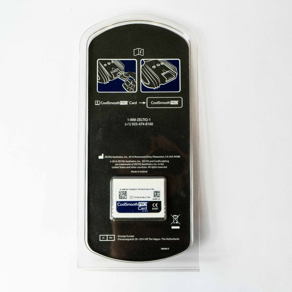 ZELTIQ CoolSmooth PRO Card - Coolsculpting 1 CYCLE Card BR-CD4-091-001