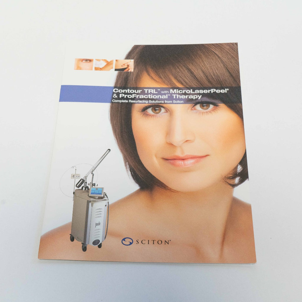 Sciton Contour TRL w/ MicroLaserPeel & ProFractional Therapy Booklet 2600-029-08