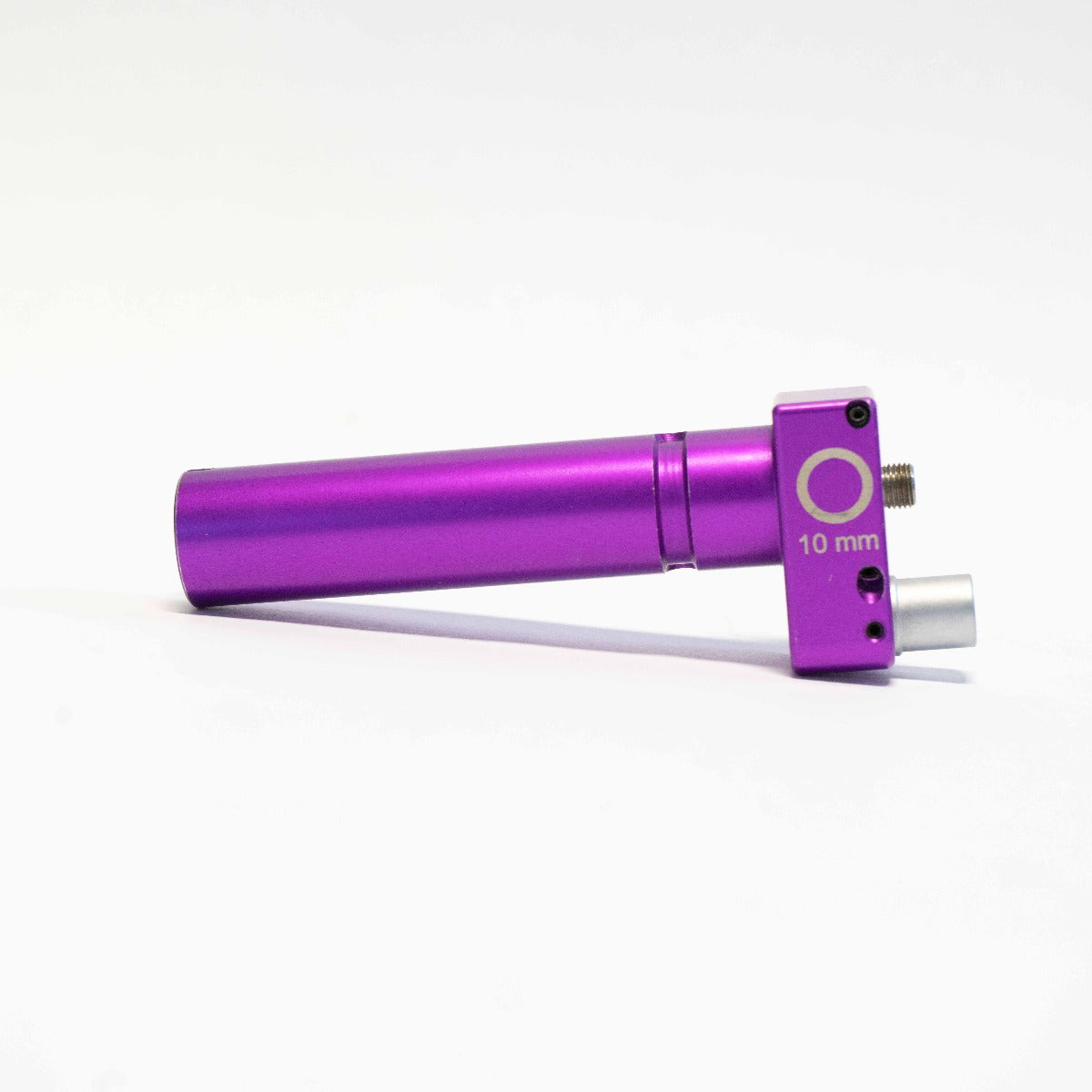 Used Candela VBeam 1 Pulsed Dye Laser 10mm Handpiece Optic Lens Slider Purple