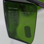 LaserVision Green Tint Laser Operator Safety Glasses with Case 775nm