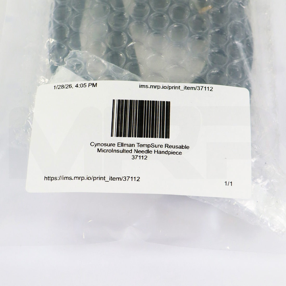Cynosure Ellman TempSure Reusable MicroInsulated Needle Handpiece