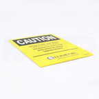 Lumenis Laser Yellow Caution Sign IPL Intense Pulsed Light Wear Eye Protection