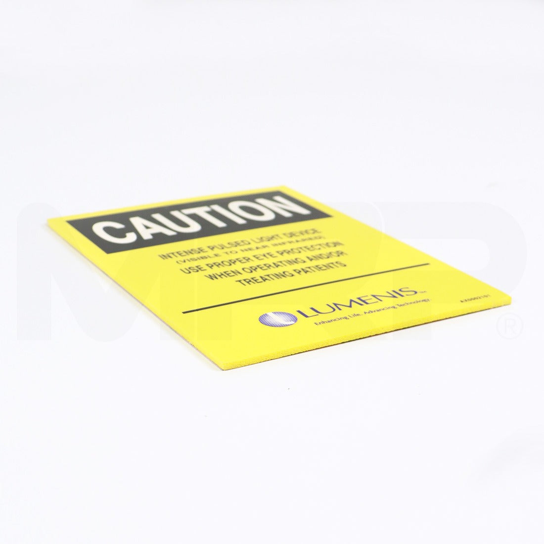 Lumenis Laser Yellow Caution Sign IPL Intense Pulsed Light Wear Eye Protection