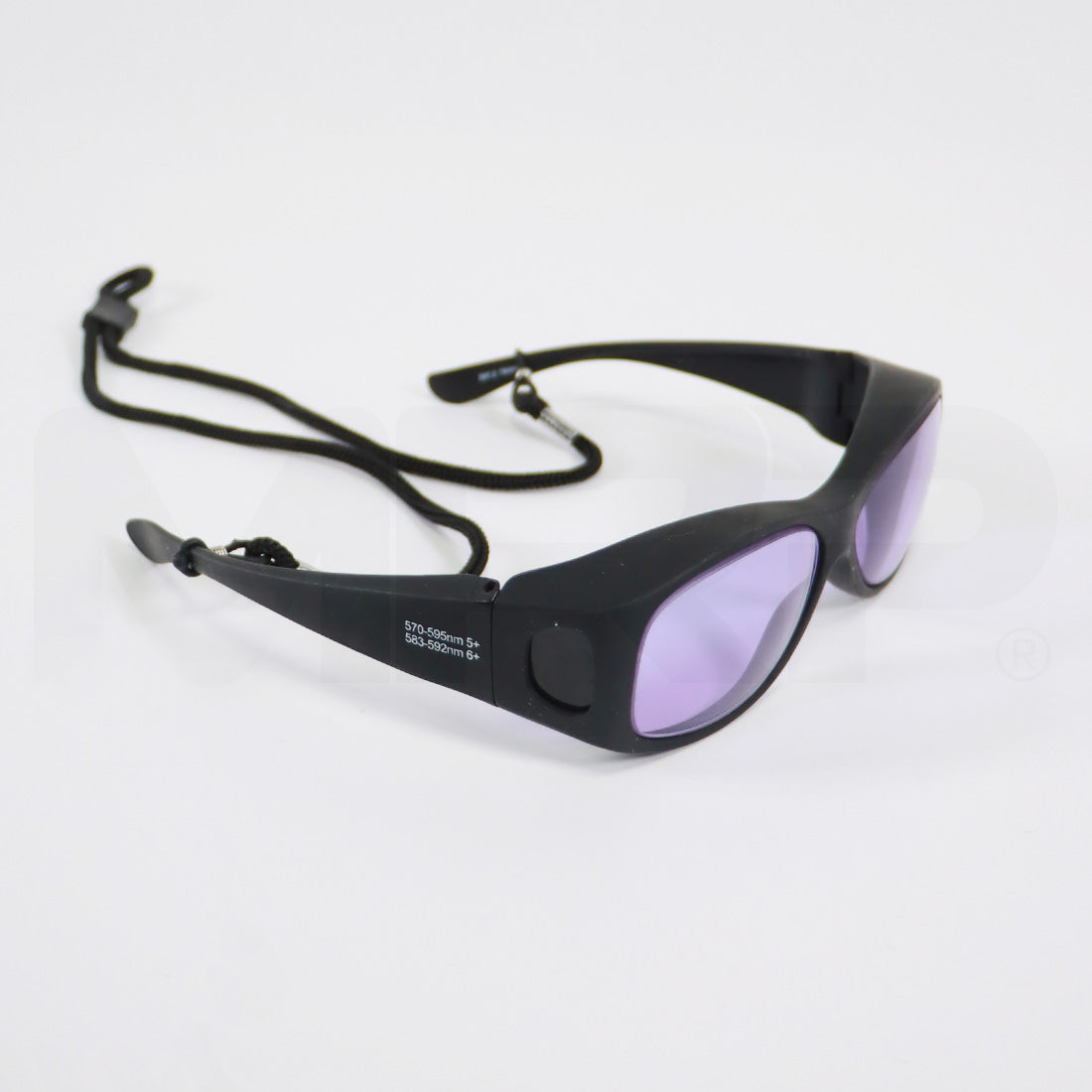 Laser Operator Eyewear Purple Lens Protection Glasses 570-595nm 5+