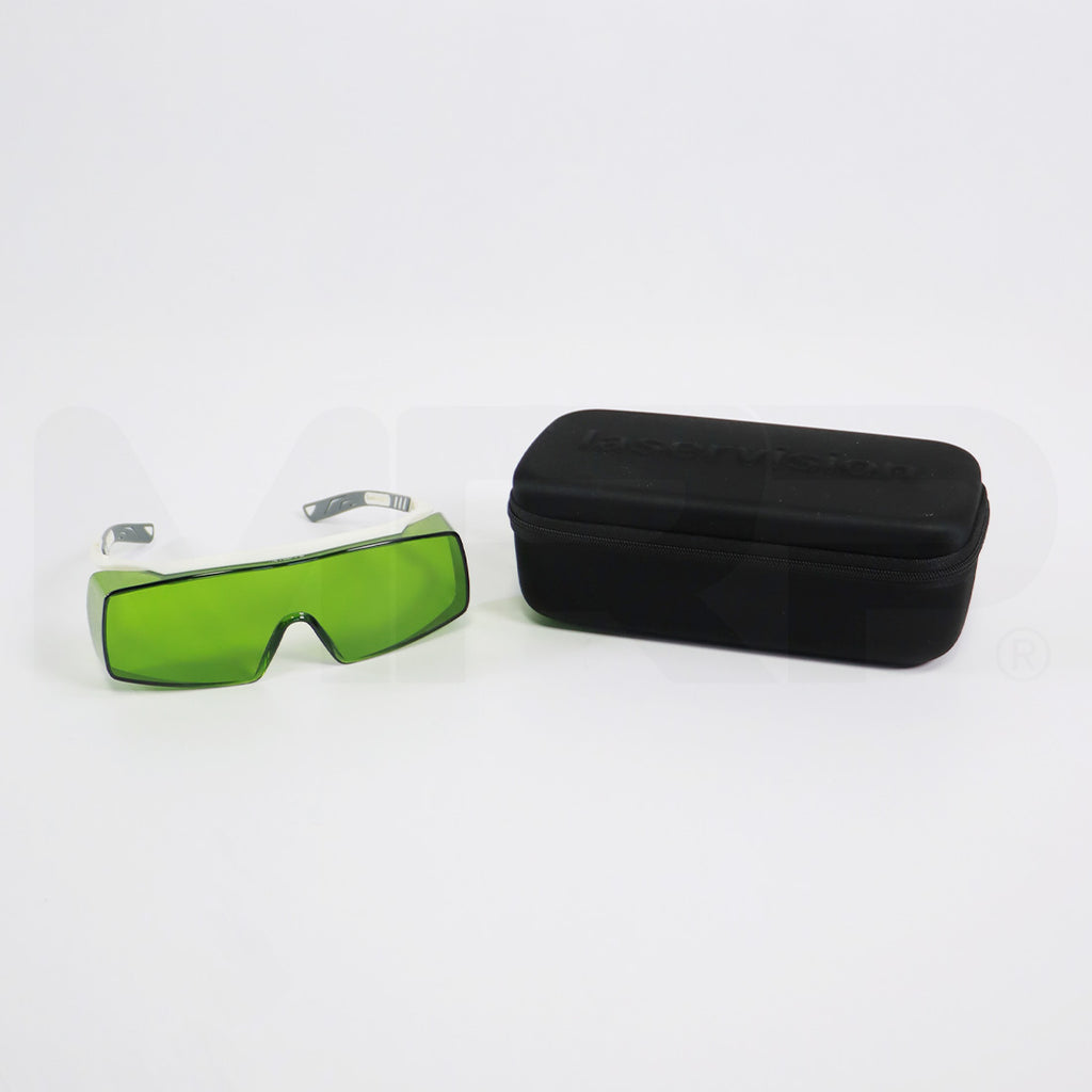 LaserVision Univet Safety Eyewear Glasses Protective Green Lens