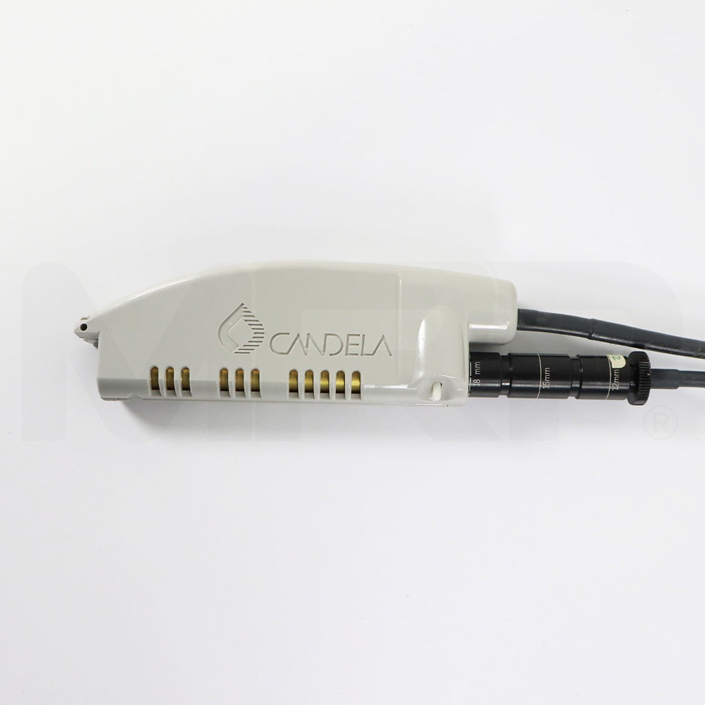 Candela DuraLite GentleYAG Laser Handpiece Fiber Delivery 12mm 15mm 18mm