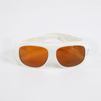 Lutronic OTOS PPE Laser Safety Glasses White Frame Orange Lens 532nm 1064nm OD6
