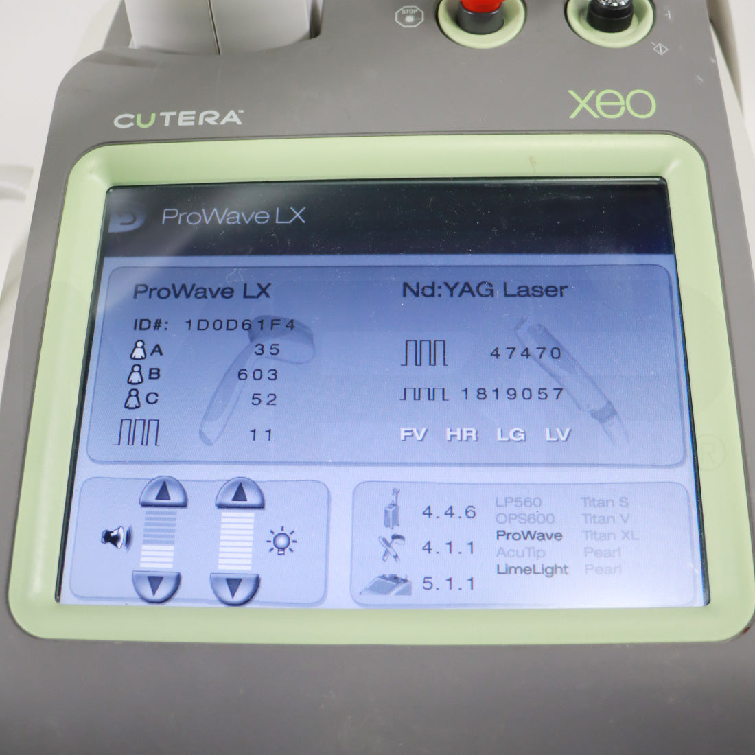 2022 Cutera Xeo Skin Resurfacing Nd: YAG ProWave 770 Prowave LX System