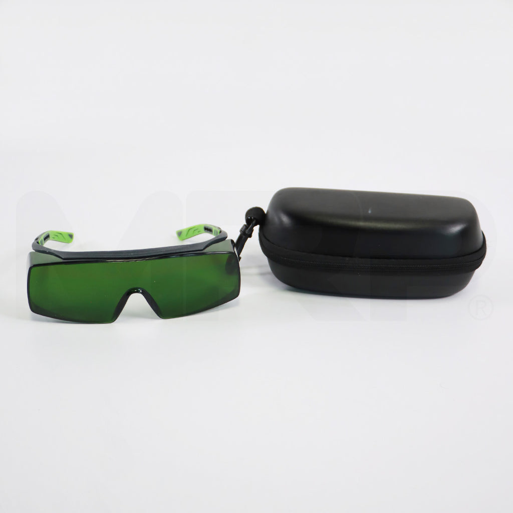 Univet IPL Laser Operator Safety Glasses PPE Green Lens Eyewear Eye Protection