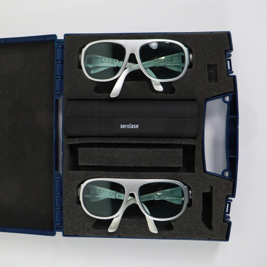 Aerolase Laser Operator Eyewear Safety Patient White Goggles Eyeglasses Case
