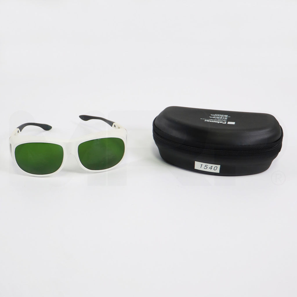 Palomar Lux 1540 Glasses Fractional Laser Handpiece Encore Green Lens