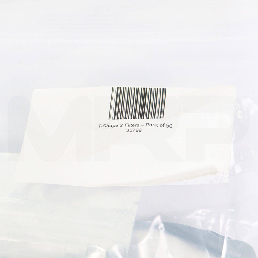 T-Shape 2 Disposable Filters 50x Pack