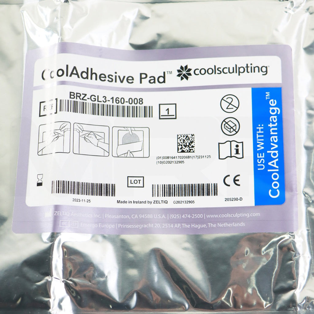 Zeltiq Coolsculpting CoolAdhesive Pad BRZ-GL3-160-008, Single - Expired