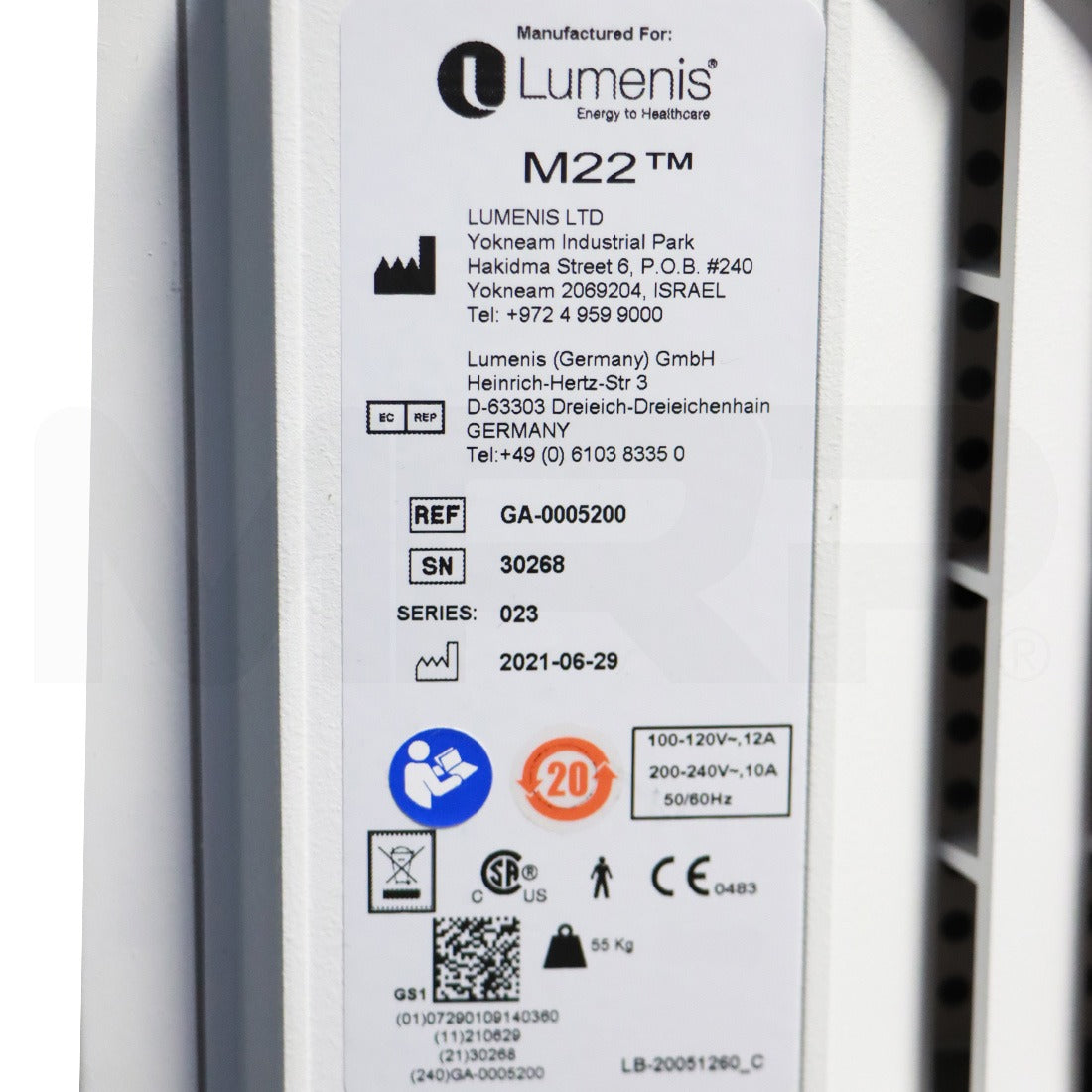 2021 Lumenis M22 IPL Laser Skin Treatment System