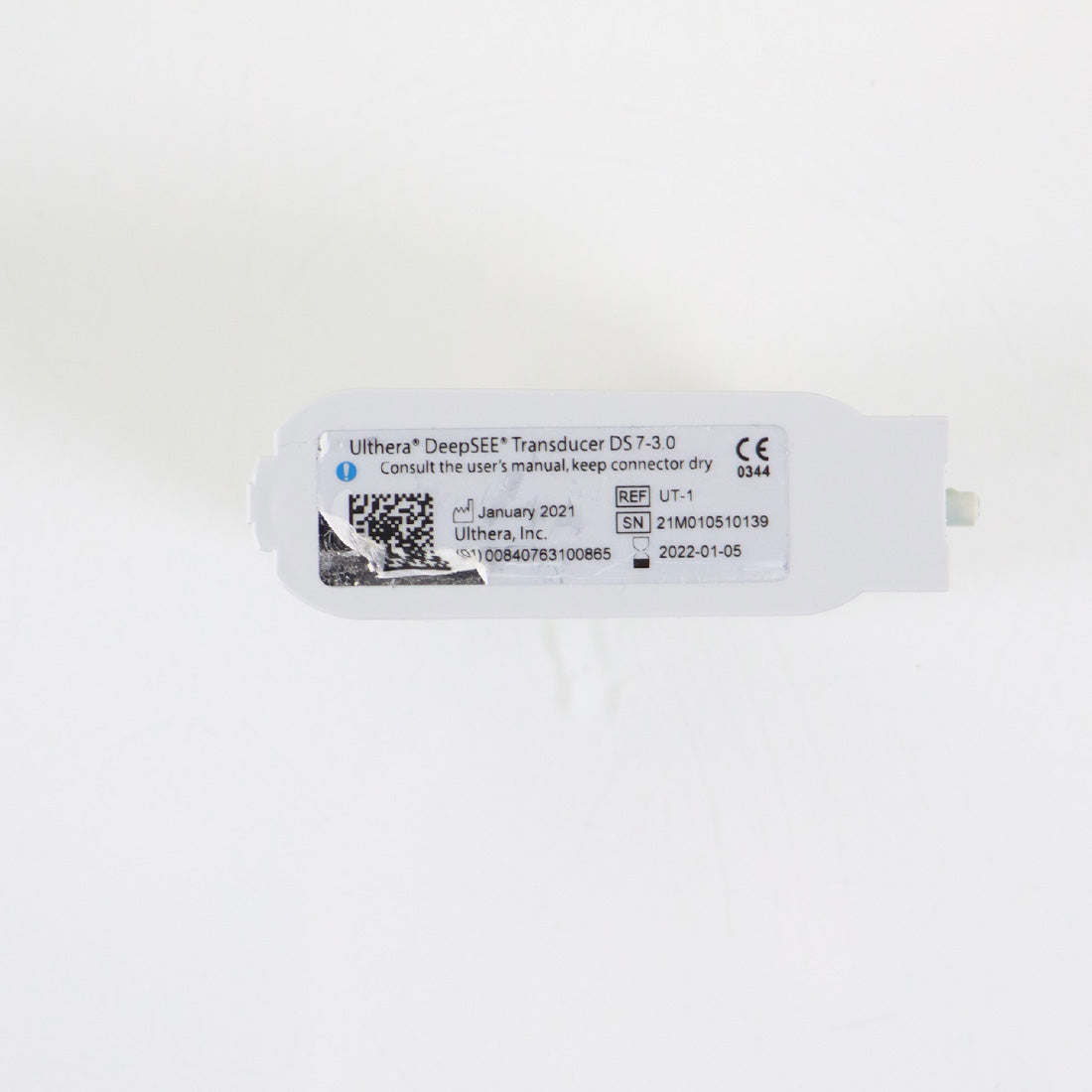 Ulthera DeepSEE DS 17-3.0 Transducer Green 342 Lines Left of 2400 Exp 01/2022