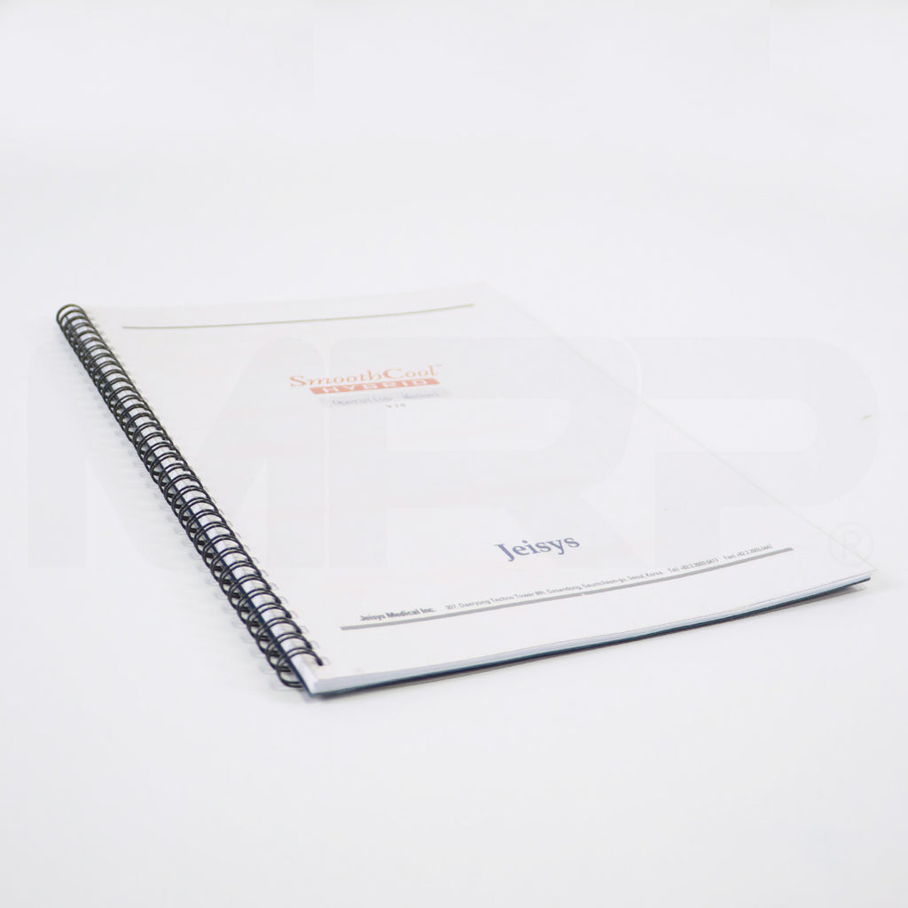 Jeisys Medical SmoothCool Hybrid Operation Manual V 2.0 UI 6.050 FW 1.22 Smooth