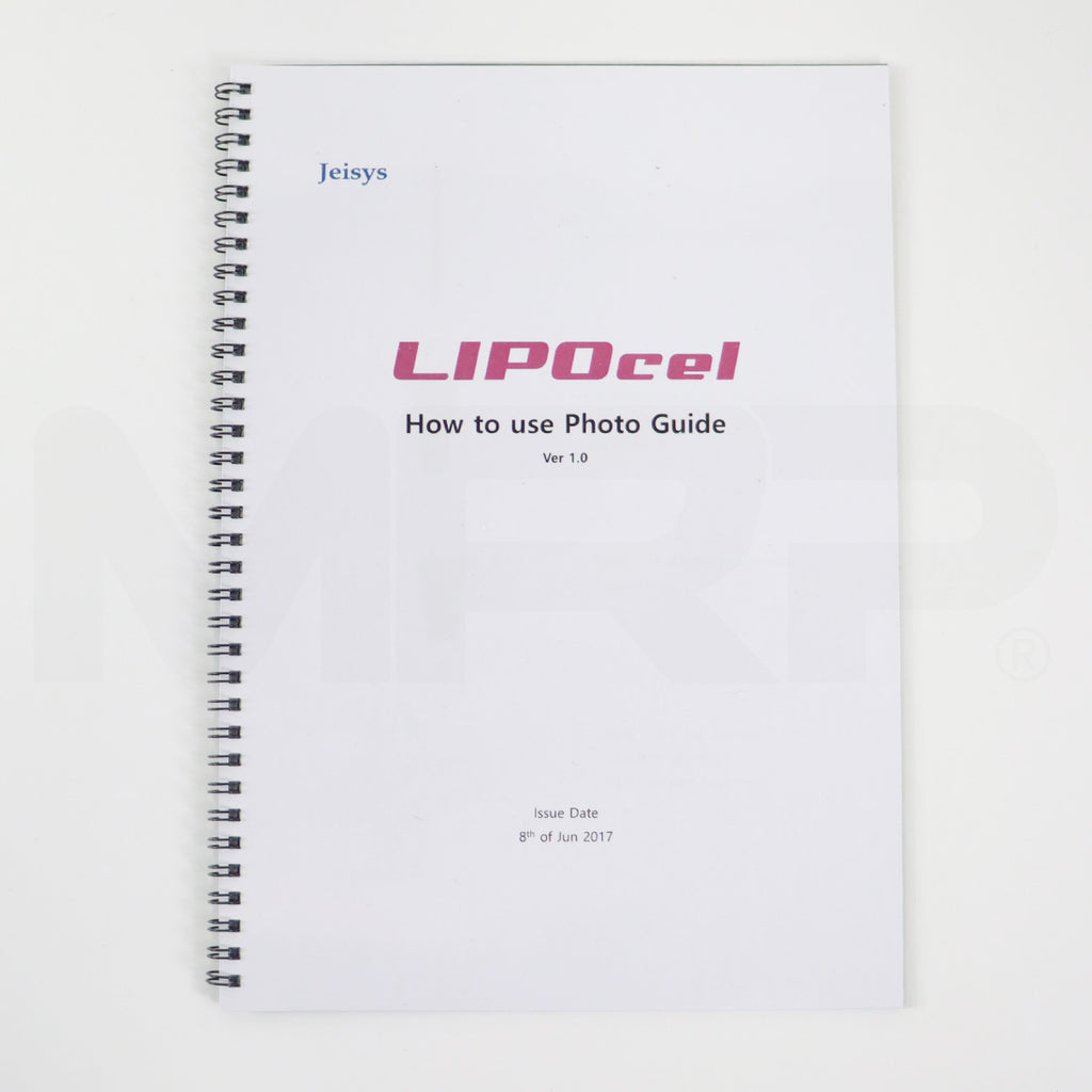 2017 Jeisys Medical LIPOCel How To Use Photo Guide Version 1