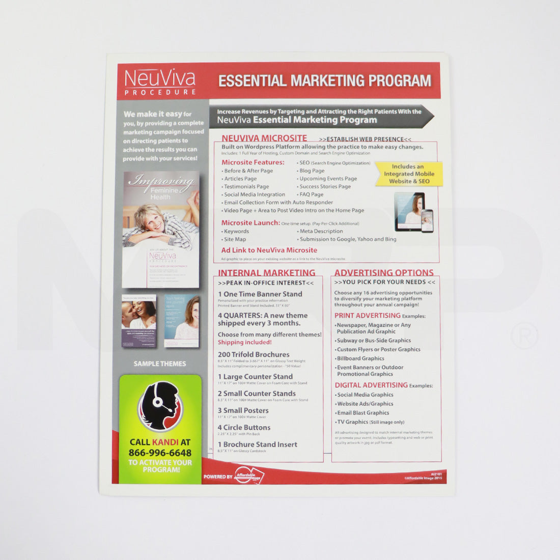 Jeisys NeuViVa Marketing Cards x49