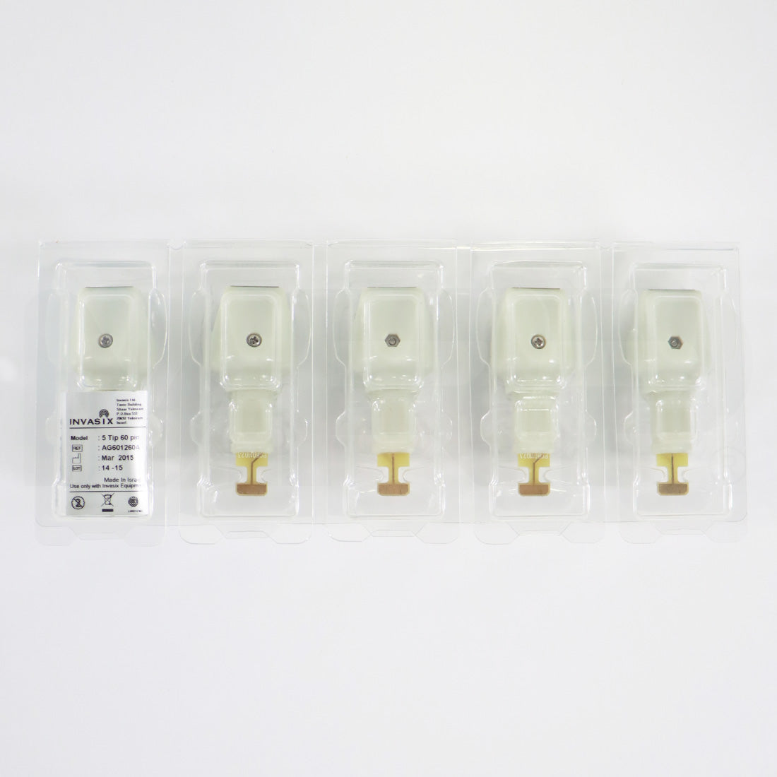 2015 InMode Invasix Fractora Votiva BodyTite Microneedling 5 Tip 60 Pin 5 pack