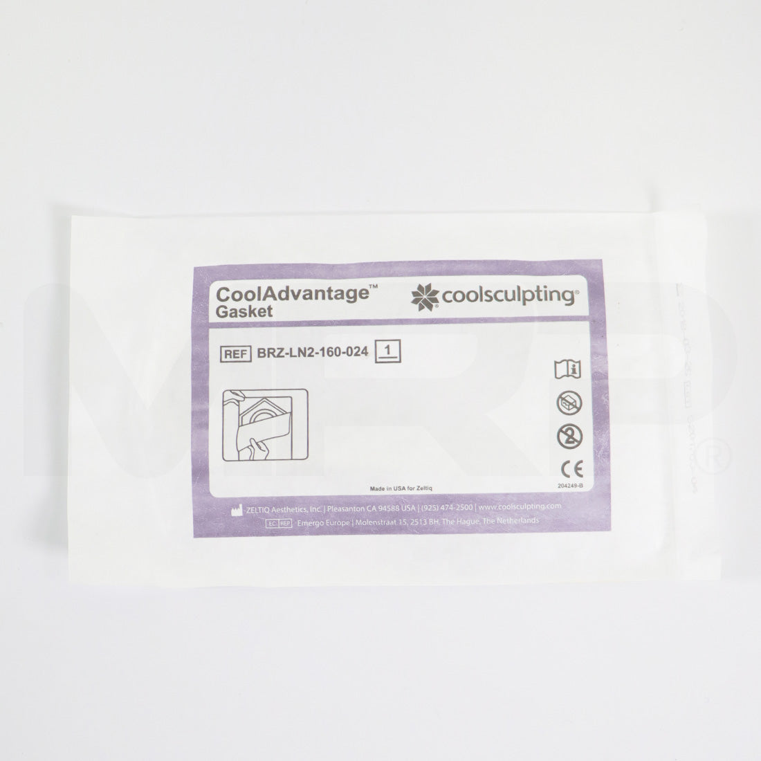 Zeltiq CoolSculpting CoolAdvantage Gasket BRZ-LN2-160-024