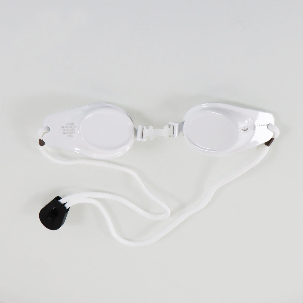Alma Lasers Plastic Patient Eyeshield Protective Eyewear w Case and Retainer