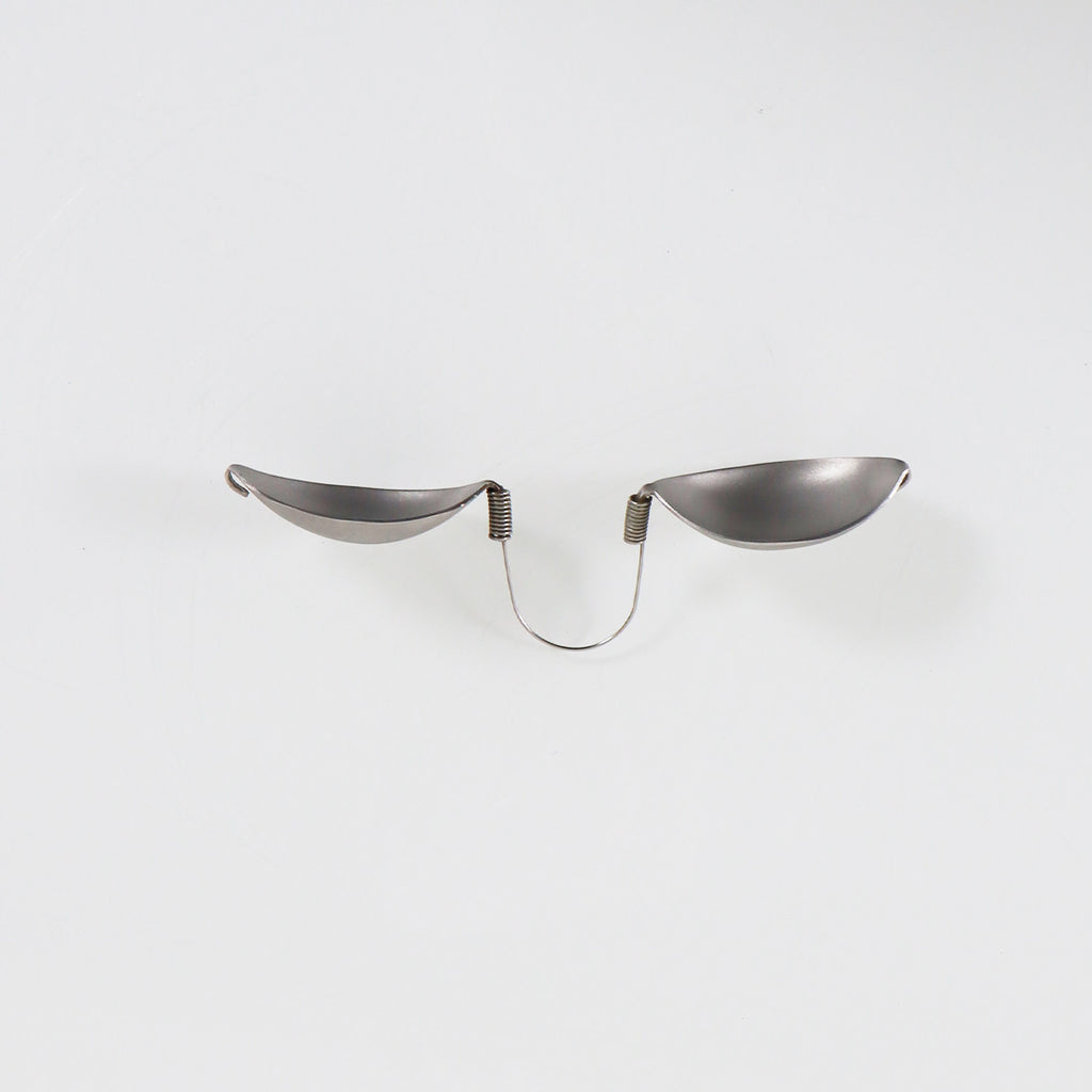 Steel Grey Patient Eye Shield Goggles Glasses Laser Safety Gray Metal
