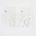 DiamondTome Dermabrasion T2000 Round White Donut Disc Filter Tubing Altair 27pk