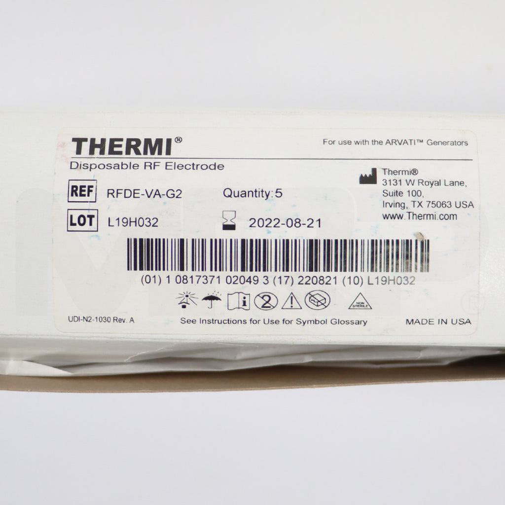 Thermi Disposable RF Electrode Probe Wand 4pk EXP 08/21/2022