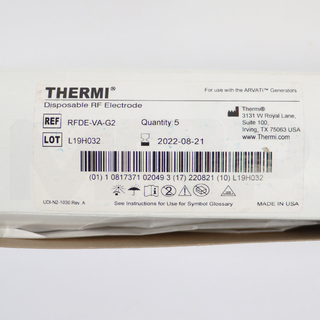 Thermi Disposable RF Electrode Probe Wand 4pk EXP 08/21/2022