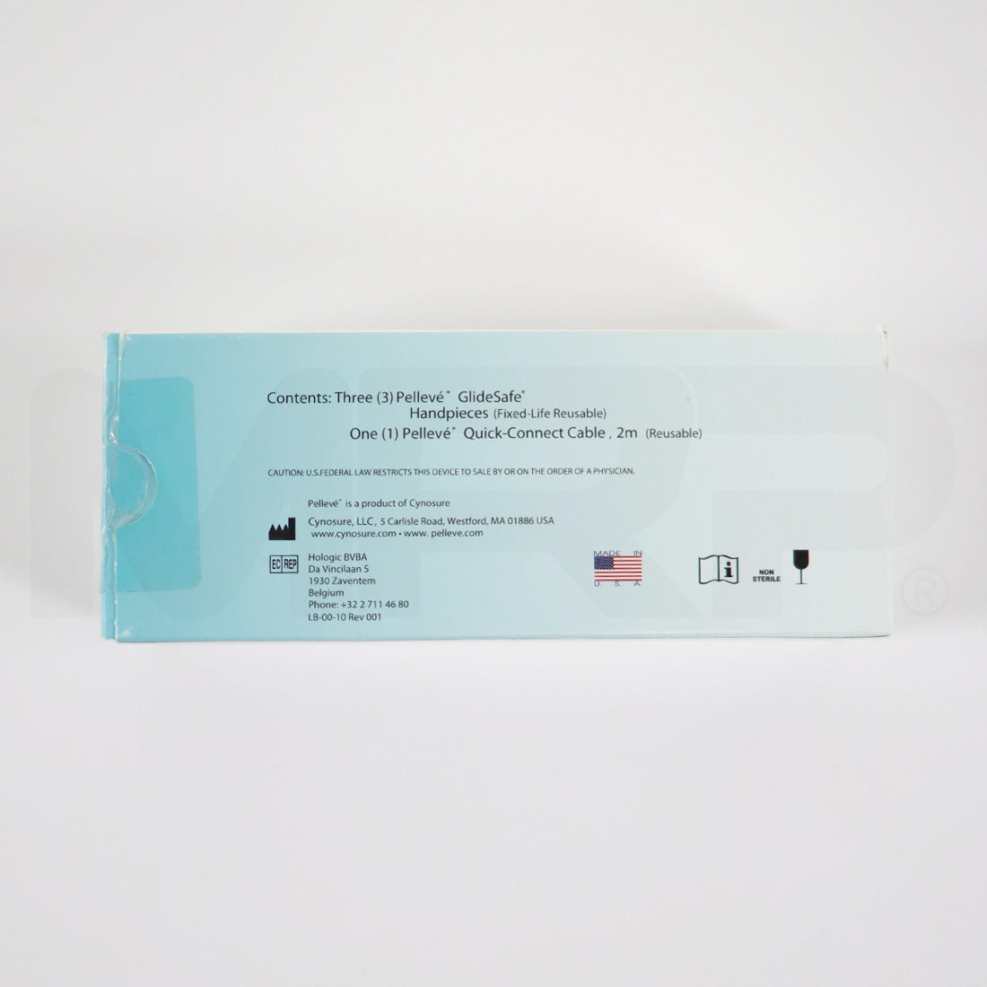 Cynosure Pelleve PV GlideSafe 10mm HP 2mm Cable RF Wrinkle Reduction 3pk