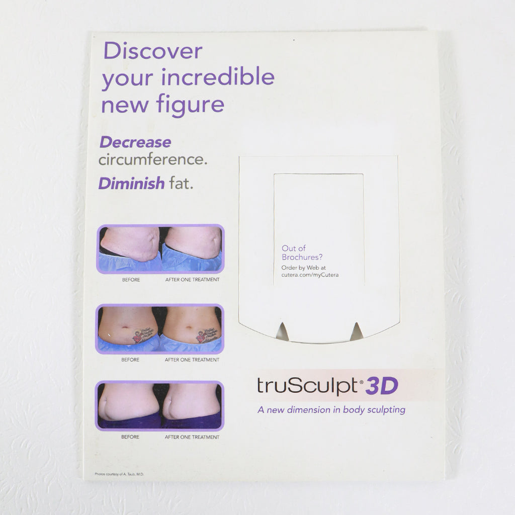2017 Cutera truSculpt ID AP1404 Revision A (7/17) Brochure Holder