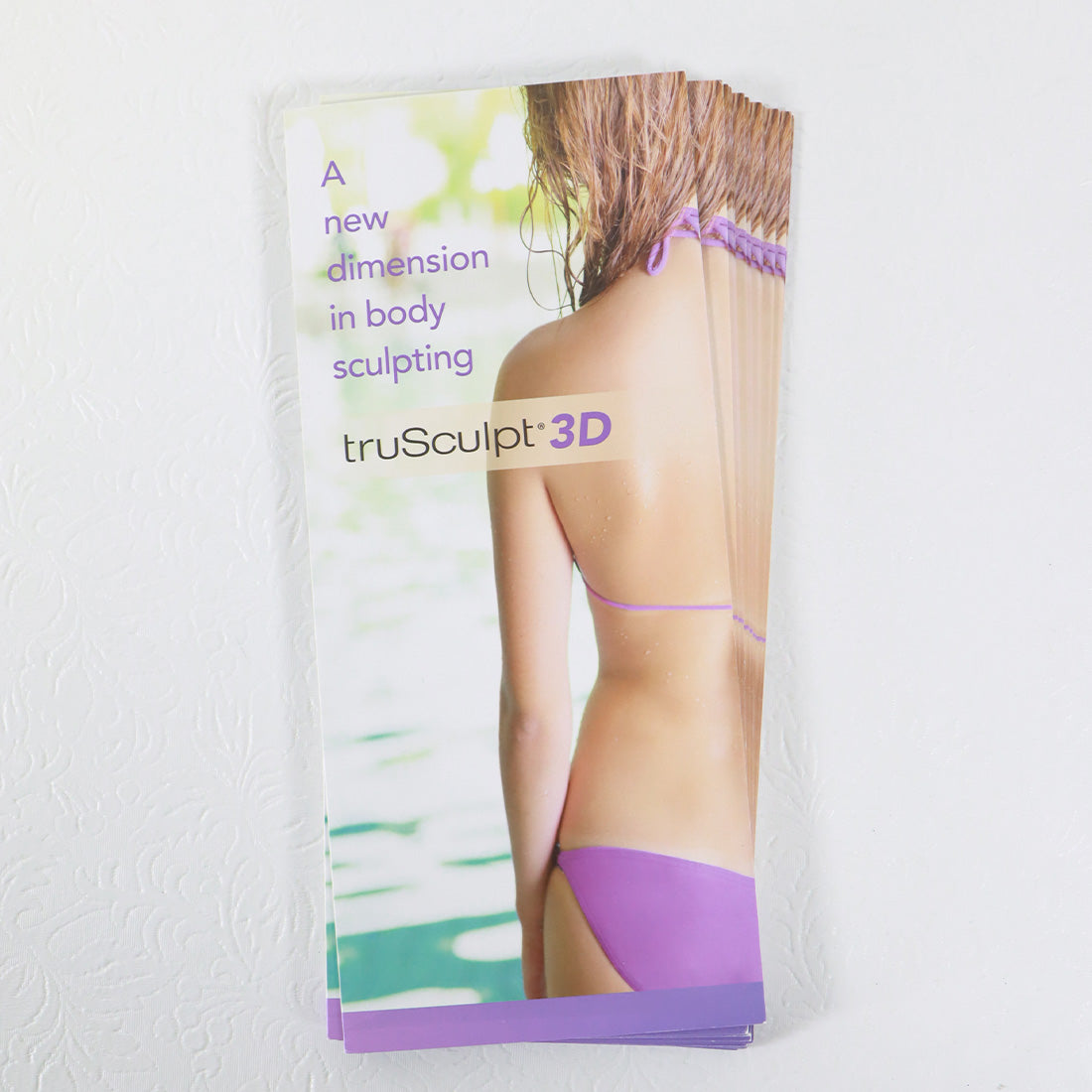 2017 Cutera truSculpt 3D Pamphlet 'A New Dimension in Body Sculpting' 11pk
