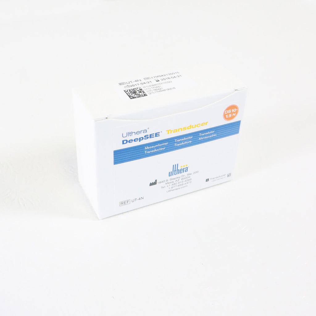 Ultherapy DeepSee Orange DS 10-1.5 N Transducer 2400/2400 Lines SE04/2018 UT-4N