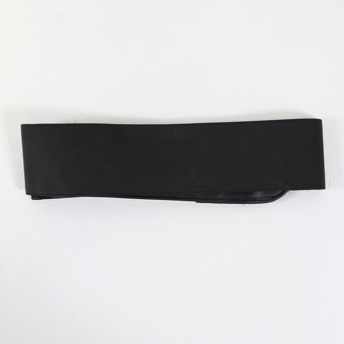 Black Vinyl Velcro Patient Belt 36in L x 2.5in W Applicators Strap