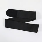 Black Vinyl Velcro Patient Belt 36in L x 2.5in W Applicators Strap