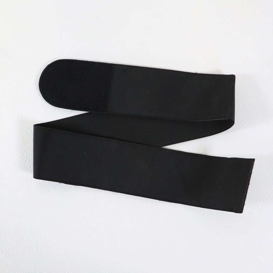 Black Vinyl Velcro Patient Belt 36in L x 2.5in W Applicators Strap