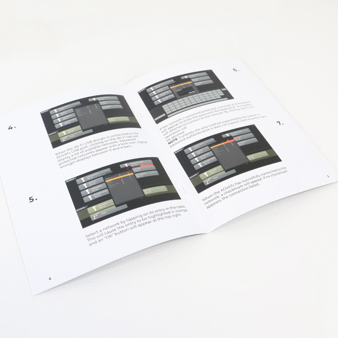 2022 ADVATx Wifi Guide for Remote Service Laminated Booklet