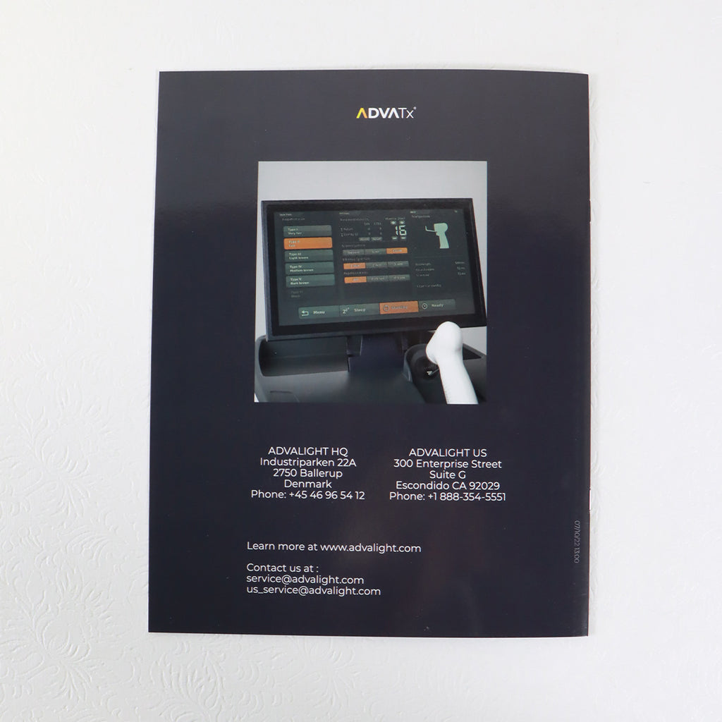 2022 ADVATx Wifi Guide for Remote Service Laminated Booklet