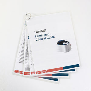 Lutronic LaseMD Laminated Clinical Guide CLIN_LASEMD_001_001