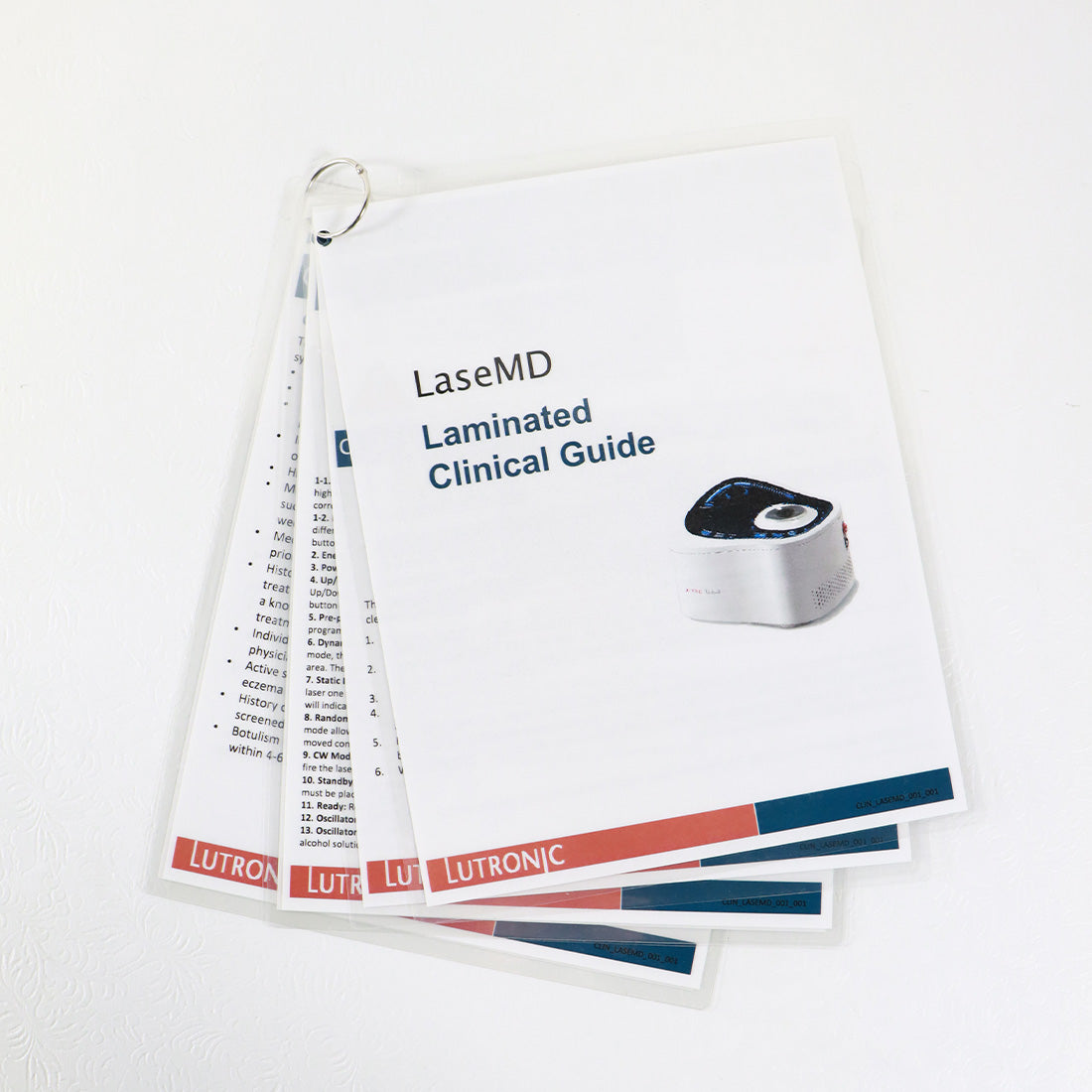 Lutronic LaseMD Laminated Clinical Guide CLIN_LASEMD_001_001