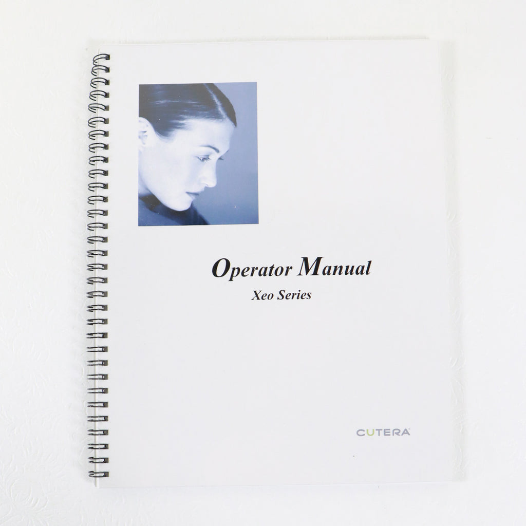 2022 Cutera XEO Series User Operator Manual D0075 REV Q