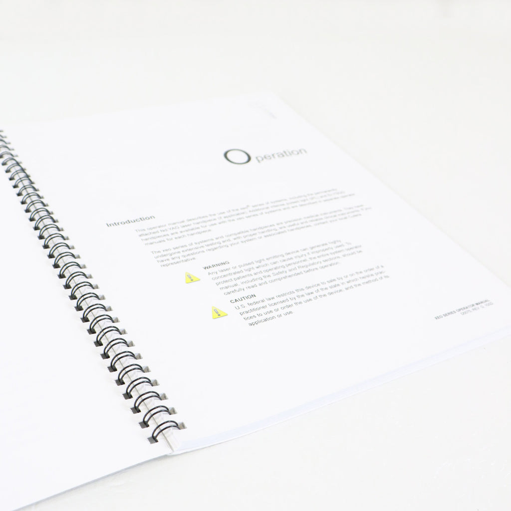 2022 Cutera XEO Series User Operator Manual D0075 REV Q