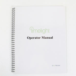 2022 Cutera LimeLight IPL Handpiece Lime Light Operator Manual D0436 REV F