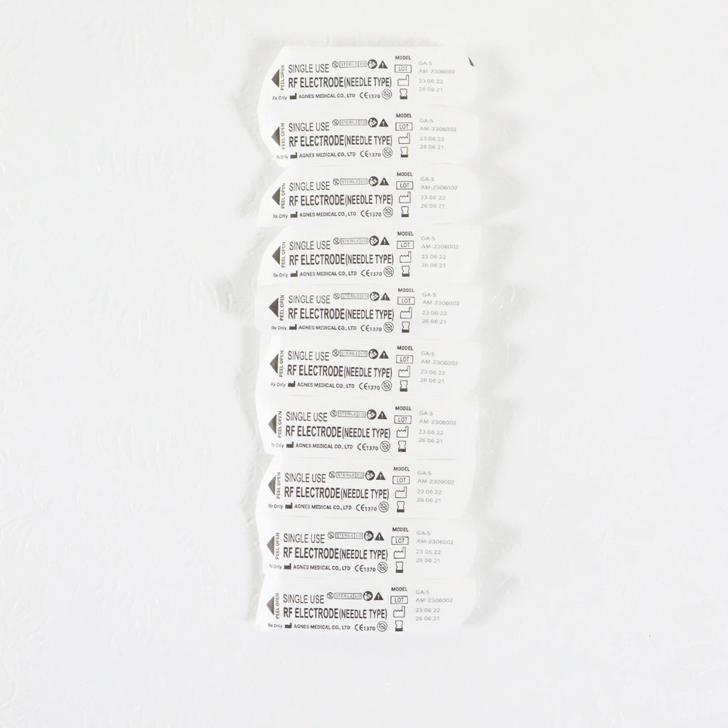 Agnes Medical RF Electrode Needle Type Model GA-S Micro-Insulated x10 Pcs